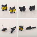 Cartoon Cat Animal Drop Earrings Pendant Polymer Clay Cute Ear Dangles Jewelry