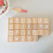 Beechwood Montessori Alphabet ABC Building Blocks Toddler Baby Grab Stacking