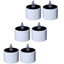 Solar Power Windproof Candle Set of 6 for Outdoor Home Party Decoration