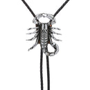 Men Plated Scorpion Bolo Tie Western Cowboy Necktie Novelty Pendant Ornament