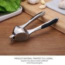 Multifunction Stainless Steel Garlic Press Garlic Ginger Squeeze Crusher Sl B2U1