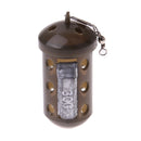 Carp Fishing Feeder Bait Cage Lure Pit Device with Lead Pellet