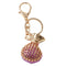 Opal Money Purse Keychain Charm Pendant Handbag Bag Keychain Key Ring Purple