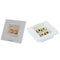 2pcs Speaker Wall Face Plate with 2+4 Golden Binding Posts Banana Plug