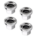 Track Nuts Bike Bicycle Wheel Axle Old School for Rear Hub Hardware 4pcs
