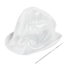 Silicone Salon Hair Color Highlighting Cap Hat Metal Hook Tool Accessories