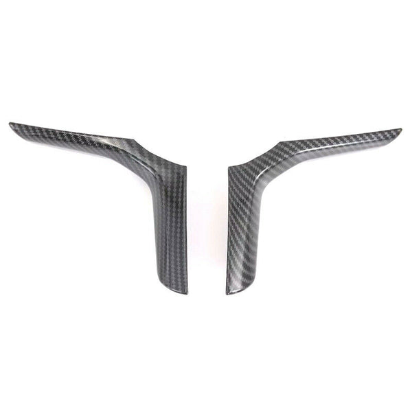 Car Steering Wheel Decoration Cover Trim Carbon Fiber Style Stickers for BM