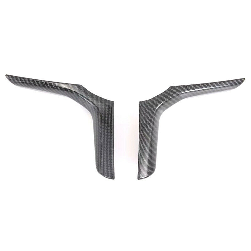 Car Steering Wheel Decoration Cover Trim Carbon Fiber Style Stickers for BM