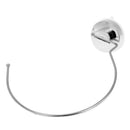 Ring Shape Stainless Steel Vacuum Suction Cup Bathroom Towel Shelf Bar Rack
