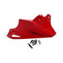 Red Engine Protector Guard Cover Under Cowl Lowered Low Shrouds Fairing Bel A1Z8