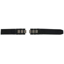 20mm Silicone Strap Watch Band For Chronoscaph Autoscaph 21 Band, Black N6X6