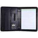 A4 Leather Business Portfolio Padfolio Folder with Business Card U Flash Di