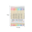 10 Colour Artist Brush Pens Watercolour Drawing Calligraphy Painting Pen Set !