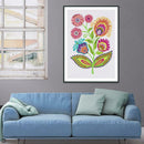 5D DIY Special Shaped Diamond Painting Flower Cross Stitch Mosaic Kit Decor