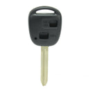 Replacement 2 Buttons Car Remote Key Fob Case Shell Car Accessories for  ZJZ