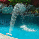 Swimming Fish Pool Waterfall Fountain Ground Above Cascade Water Feature