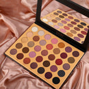 Imagic 35 Color Charming Eyeshadow Palette Pearlescent Matte Orange Earth C