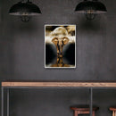 Elephant 5D Full Round Diamond Painting Cross Stitch Home Decor Needlework