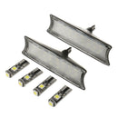 Interior LED Dome Overhead Reading Roof Lamp Kit For BMW E90/E91/E93 Black