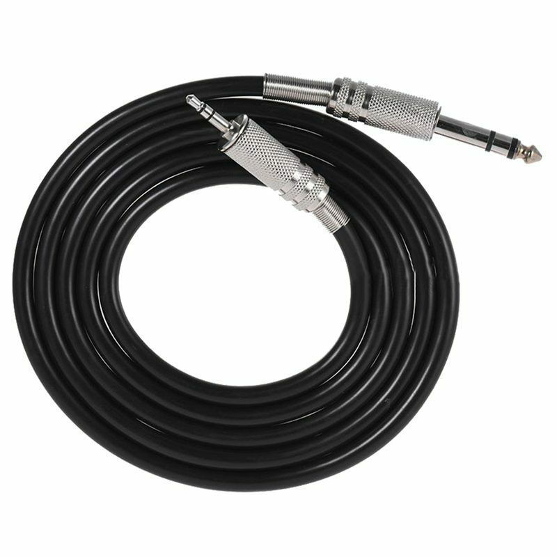 4.9ft 3.5mm 1/8 inch Male to 6.35mm 1/4 inch Male TRS Stereo Audio Cable Ho I8Q7
