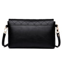 Elegant Diamond Lattice PU Handbags for Women Crossbody Shoulder Flap Bags