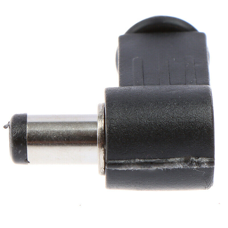 10pc 2.1mm x 5.5mm Male Plug Right Angle L Jack DC Power Tip ConnectorS Hn