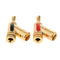 8pcs/Set 4mm Banana Plug Speaker Wire Self-Lock HiFi Terminal Connectors