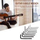 9pcs Steel Guitar Bridge Saddle Tremolo Knob Adjustment Allen Key Wrench A