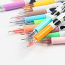 12colorS Cute Cartoon Milk Cow 0.38mm Fineliner Pens Marker Pen Gel Ink Pen