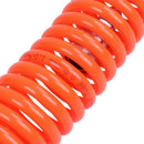 6 Meters Length 8mm x 5mm Spiral Polyurethane Air Tube Orange Hose