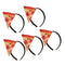5pcs Holiday Adults Kids Pizza Food Headbands Fancy Dress Hair Accessories