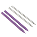 2 pair Steel Braid Bracelet Paracord Fid Lacing Stitching Needle 78mm