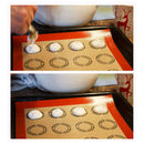 1X(Non-Stick Silicone Baking Mat Pad Sheet Baking Pastry Tools Rolling Doug