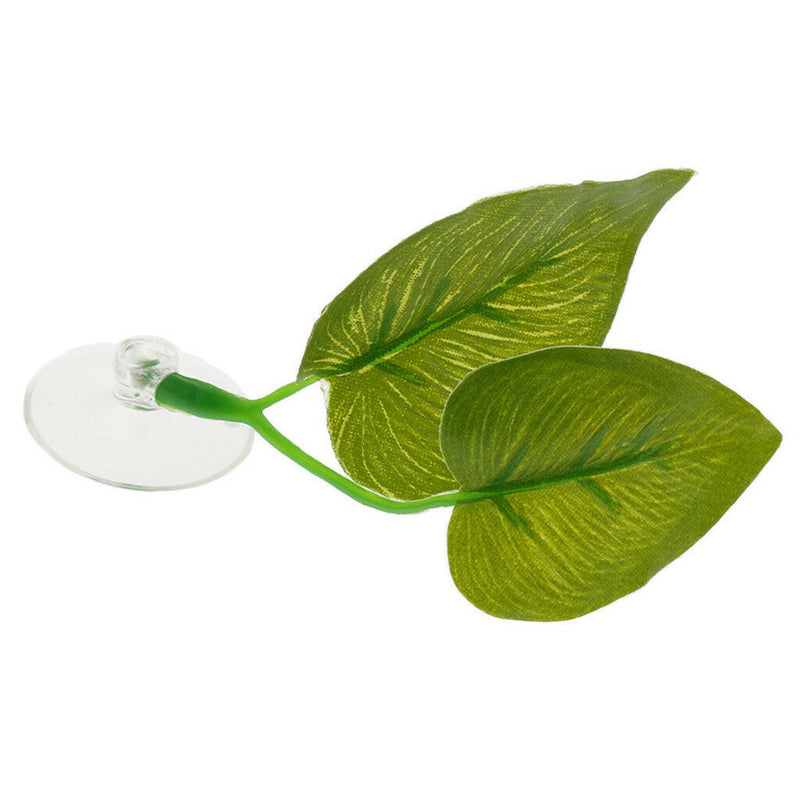High Simulation Artificial Plant Double Leaf Fish Tank Aquarium Ornament