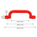 1 Pair Children Playground Nonslip Handle Mounting Hardware Kits Climbing F