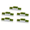10 lot Plastic N Gauge 1/150 Flower Beds for Sandtable Parking Diorama
