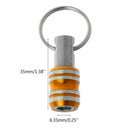 1/4Inch Hex Shank Quick Release Keychain Screwdriver Holder Bits Easy Chang L0O3