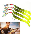 Lures Fishing Bait Fish Plastic Silicone Sea Swimbait Shad Lot Baits Spoon BX