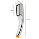 Shower Head Universal Shower Head High Pressure With Powerful Jet, Rectangu P2A1