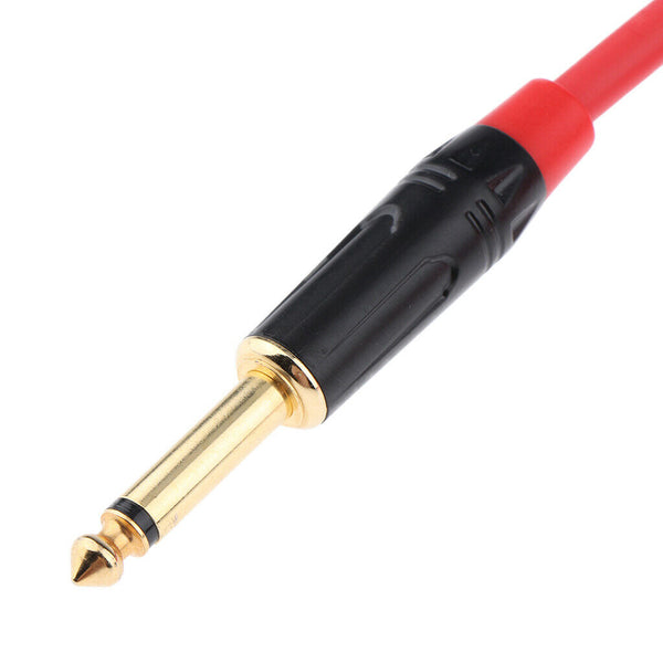 Shielded 6.5mm 1/4 inch Male to XLR 3Pin Female Patch Cable Audio Sound 1.5M /