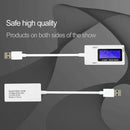 Mini Dual USB Current Voltage Tester USB Ammeter Charging Tester Monitor US M1D5