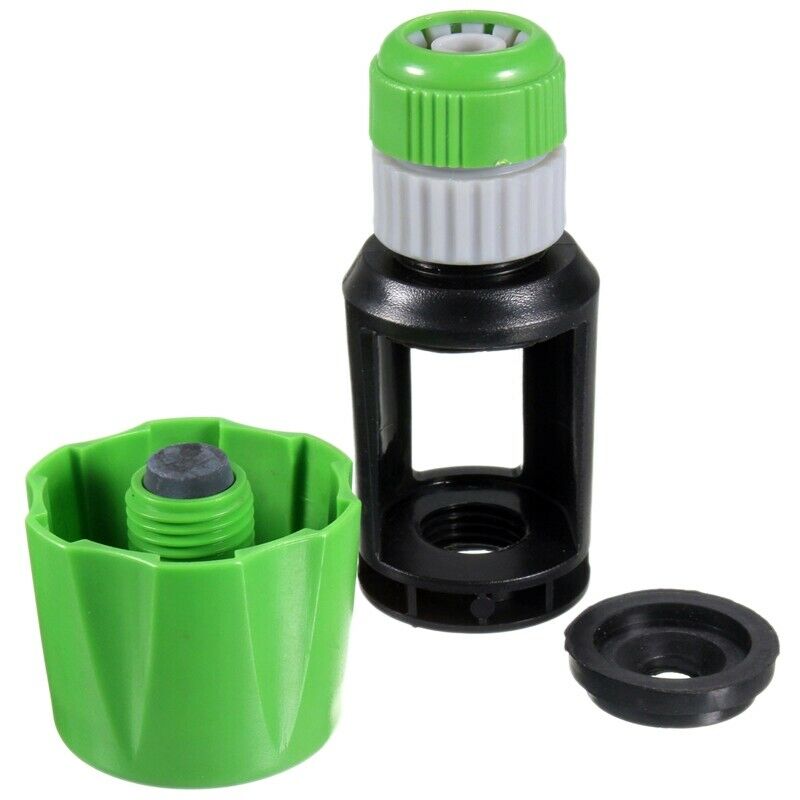 Kitchen Garden Watering Tap To Hose Pipe Snap Connector Adaptor Tool Univer