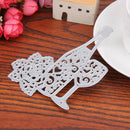 Flower Wine Steel Cutting Dies Stencil For DIY Scrapbook Paper Card