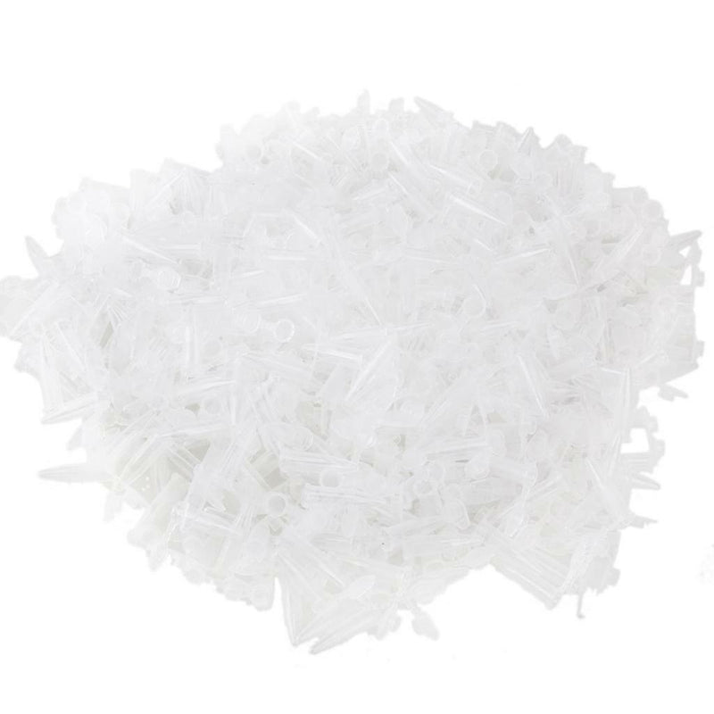 1000pcs 0.5ml Centrifuge Microcentrifuge Tubes Test Vials Graduated