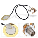 Acoustic Guitar Transducer Pre-Wired Amplifier Piezo Jack Pickup Accessory V5W4
