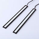 2pcs Waterproof 12V LED COB Car Auto DRL Driving Daytime Blue