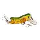 3g 4cm hard fishing lure in shape of cricket (Yellow) B1Z8