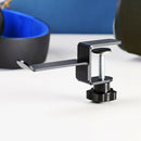 Steel Headset Earphone Headphone Hanger Stand Holder Table Clamp Clip + Screws