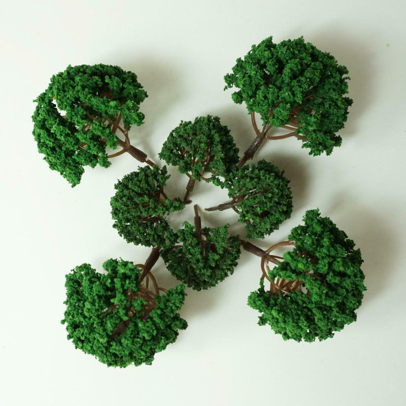 20pcs Landscape Pieces Green Tree Multi-scale DIY Projects Landscape Layout