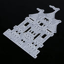Castle Design Metal Steel Die Cutting Dies Stencils Scrapbooking Embossing